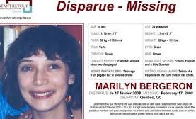 Disparition de Marilyn Bergeron: la famille garde espoir