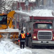 La tempête frappe la région de Québec La tempête frappe la région de Québec