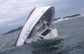 Naufrage en Colombie-Britannique