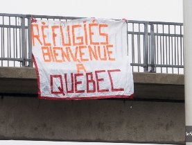 Une banderole de bienvenue!!