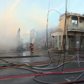 Incendie majeur à Saint-Raymond