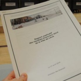 Excédent de 11,8 millions $ à Lévis