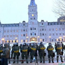 Manifestation samedi matin devant l'Assemblée nationale