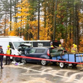 Accident à Pont-Rouge : un homme de 72 ans perd la vie