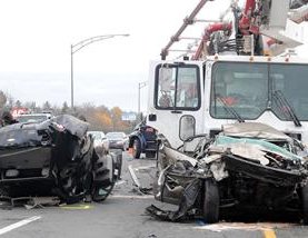 Autoroute 20 Ouest à Lévis : plusieurs blessés ce matin