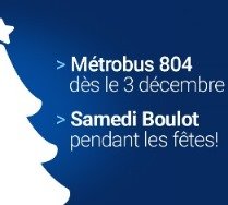 Le Métrobus 804 en service dès le 3 décembre prochain