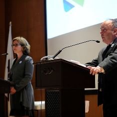 Le Métro pour l'une, le tramway pour l'autre : débat des candidats à la chefferie de Démocratie Québec
