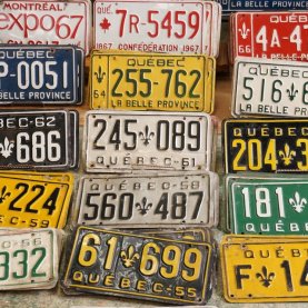 Patience pour les plaques personnalisées
