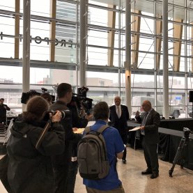 La nouvelle aérogare de l'aéroport de Québec innaugurée