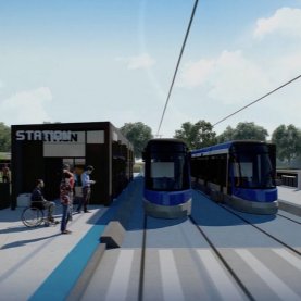 Tramway : les travaux d'abord à l'ouest