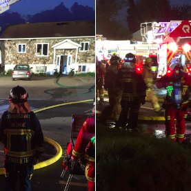 Incendie à Wendake