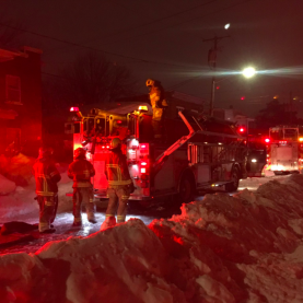 Un incendie jette 7 personnes à la rue