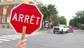 Nouvelle manifestation des brigadiers scolaires de la Ville de Québec