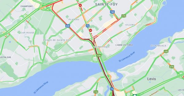 FERMETURE DE L'AUTOROUTE HENRI IV: HEURE DE POINTE MATINALE PERTURBÉE