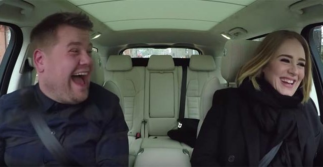 Adele et James Corden pour un "Carpool Karaoke"
