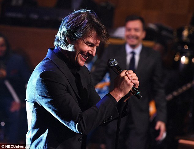 Tom Cruise chez Fallon l'été dernier
