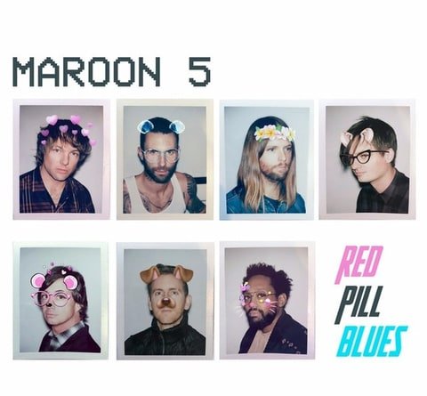 MAROON 5 ET A$AP ROCKY AVEC UNE BOUTEILLE DE WHISKY