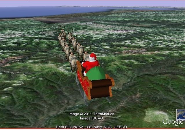 SUIVEZ LE PÈRE NOËL EN DIRECT