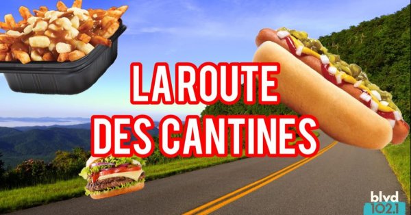 Voici la fameuse Route des Cantines !