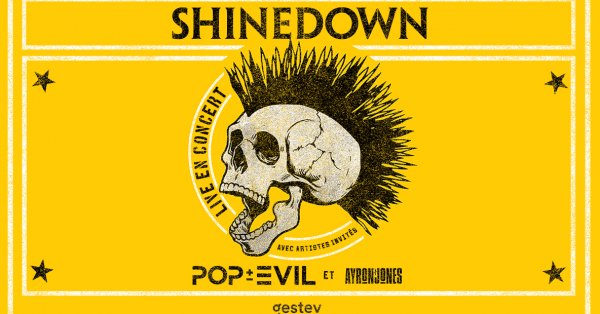SHINEDOWN DE RETOUR AU CENTRE VIDÉOTRON!
