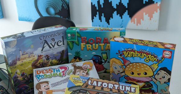 LES JEUX DE SOCIÉTÉ DE LA RELACHE!