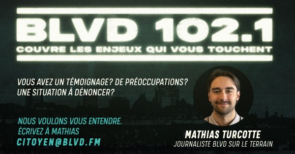 BLVD 102,1 sur le terrain!