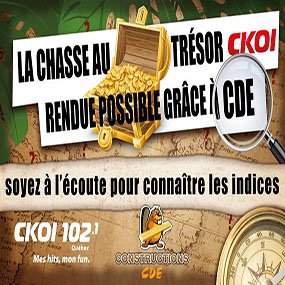 Concours Chasse au trésor, une femme a remporté 20 000$