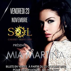Des billets de Mia Martina à gagner