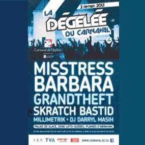 Éclatez-vous avec 3 de vos amis à la Dégelée, la soirée la plus folle du Carnaval de Québec, au Palais de Bonhomme de la Zone Loto-Québec! 