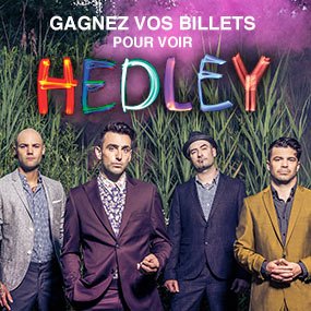 Hedley en spectacle