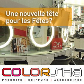 Colorsha coiffure pour les Fêtes
