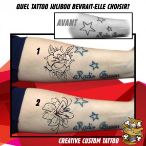 Aidez Julibou à choisir son Tattoo