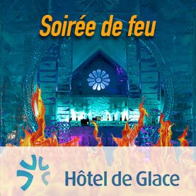 Soirée à l'Hôtel de Glace