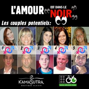 L'amour est dans le noir