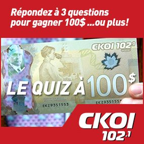 Le Quiz à 100$