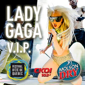 Gagnez votre place à bord du “Molson Bus” pour vivre une soirée V.I.P avec la gang du 102,1 CKOI et de Molson Dry au FEQ!