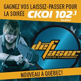 Défi Laser : la soirée CKOI!