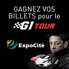 Gagnez vos billets pour le G1 Tour et Éric Lapointe