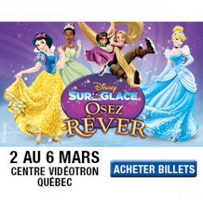 Gagnez vos billets pour Disney sur glace 