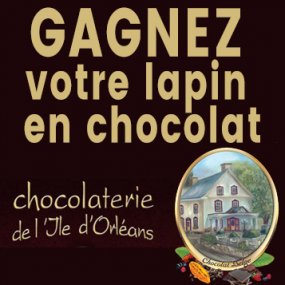 Gagnez votre lapin en chocolat! 