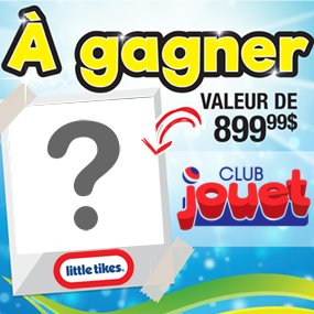 Gagnez votre module de jeux grâce à Club Jouet et blvd 102,1