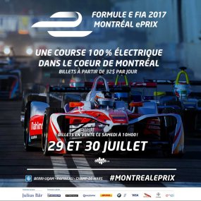 Gagnez vos billets pour la Formule E de Montréal