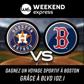 Gagnez un voyage sportif à Boston