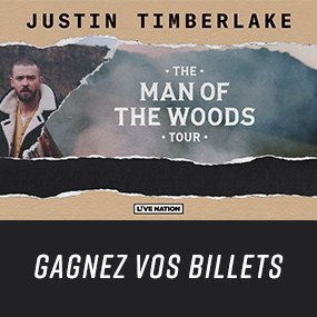 Gagnez vos billets pour Justin Timberlake !