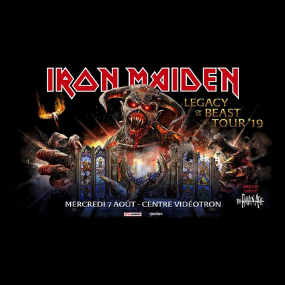 Remportez vos billets pour IRON MAIDEN!