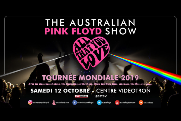 Gagnez vos billets pour The Australian Pink Floyd Show!