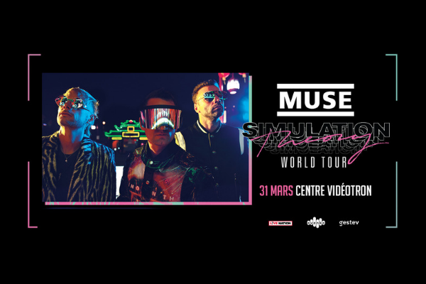 Remportez vos billets pour MUSE au Centre Vidéotron! 