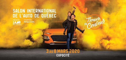 Gagnez votre paire de laissez-passer pour le Salon de l'auto 2020