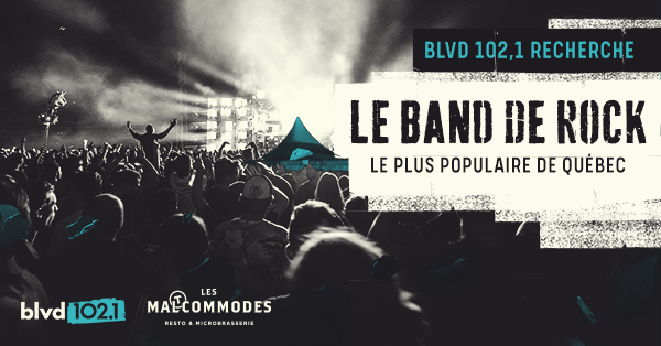 Quel est le band rock le plus populaire de Québec?