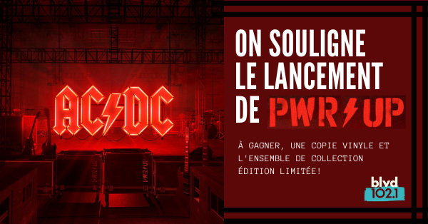 Remportez votre album Power Up d'AC/DC!